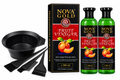 NOVA GOLD FRUIT VINEGAR HAIR COLOR GEL WITH DYE BOWL 1000ml.