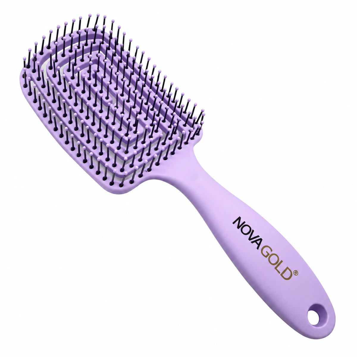 NOVA GOLD FLEXIBLE PADDLE VENTED COMB